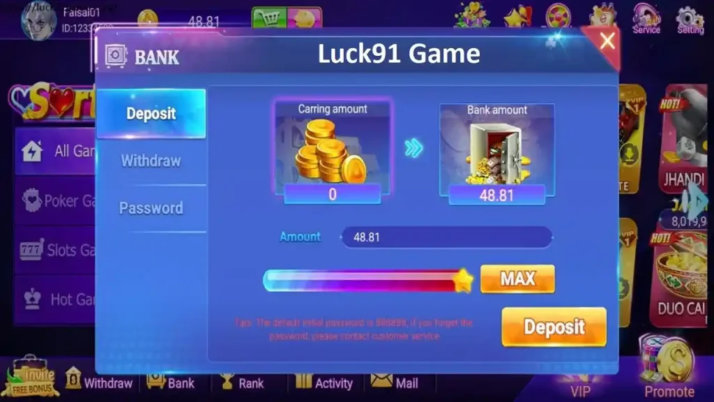 Lucky 91 Game APK