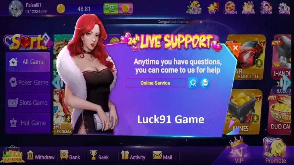 Lucky 91 Game APK