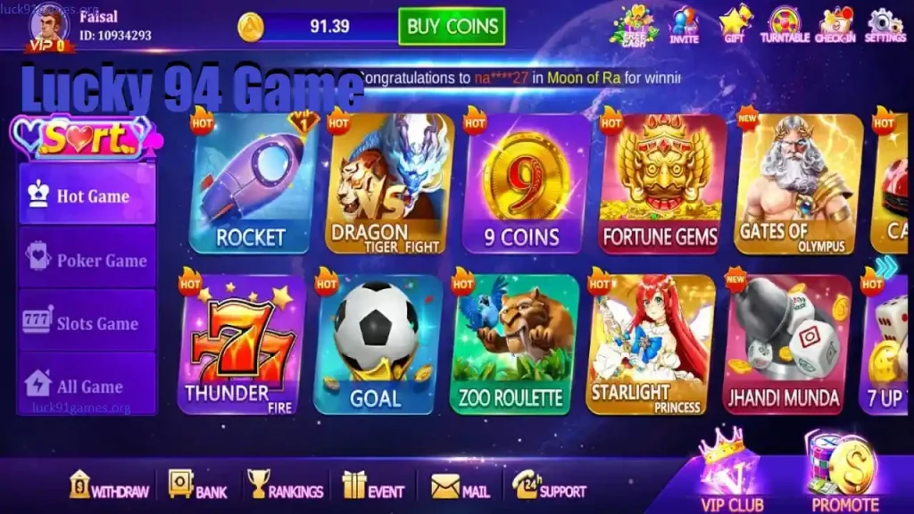 Lucky 94 Game APK