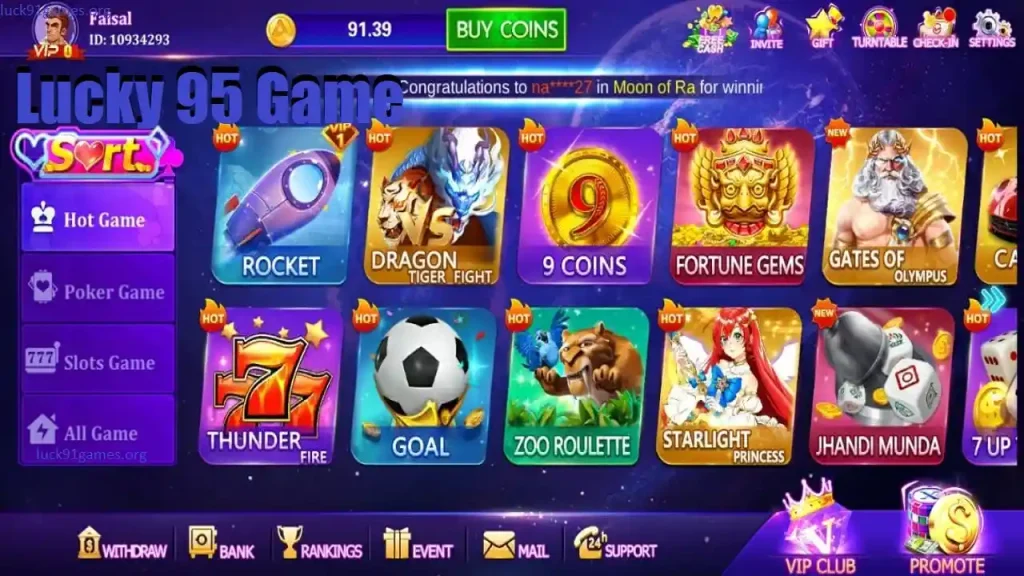 Lucky 95 Game APK